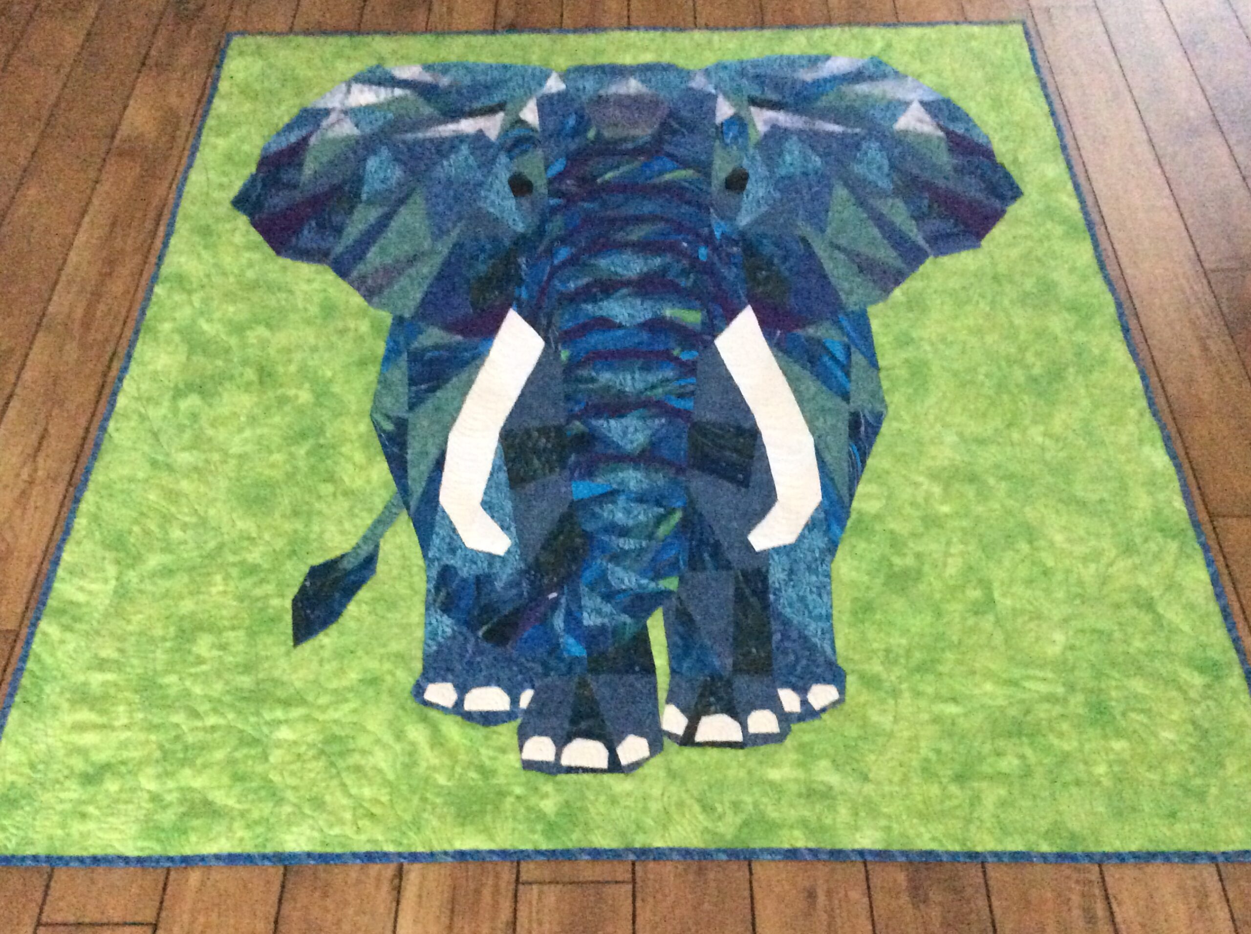 PAPER Pattern The Matriarch Elephant Foundation Paper Piecing Quilt Pa