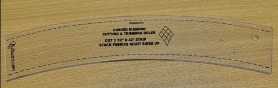 Curved Diamond Ruler 1